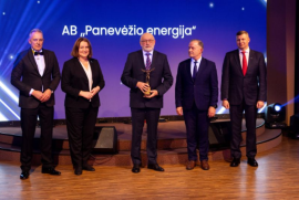 AB „Panevėžio energija“ - Panevėžio prekybos, pramonės ir amatų rūmų įvertinta kaip geriausia Aukštaitijos paslaugų įmonė 