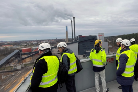 Specialistai dalinosi patirtimi apie švarios energijos gamybą Švedijoje 